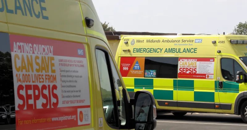 Two Emergency Ambulances